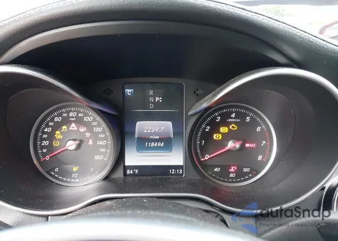 2016 Mercedes-Benz C 300 Sport z USA, uszkodzony, nr VIN WDDWF4JB1GR147696